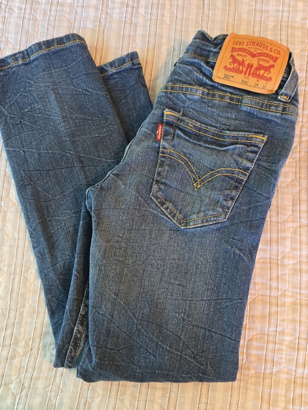 Levi's Kids Blue Denim Jeans